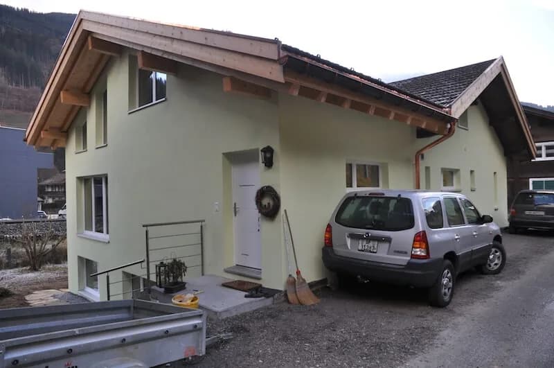 Das Haus in Küblis nach dem Umbau