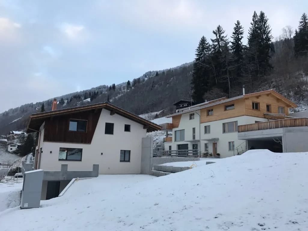 Haus Flütsch/Kollegger im Winter